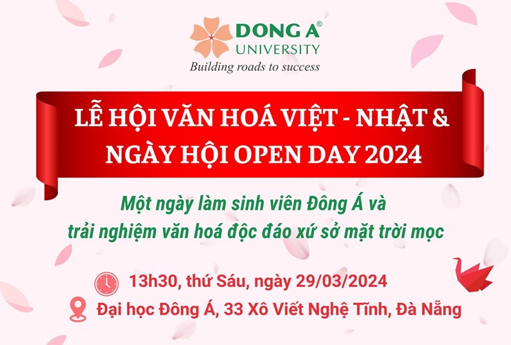 Lễ hội văn hóa Việt Nhật & Ngày hội Open Day 2024